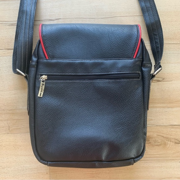 crossbody negro de cuero Renzo Costa Made in Perú - Picture 4 of 8